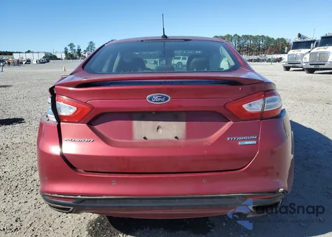 2016 Ford Fusion Titanium from USA, damaged, VIN 3FA6P0K99GR337574